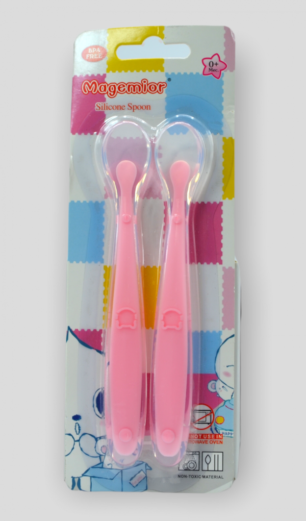 Cucharas Silicona Colores Pastel - Imagen 5