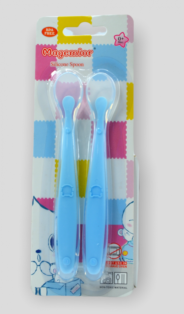 Cucharas Silicona Colores Pastel - Imagen 3