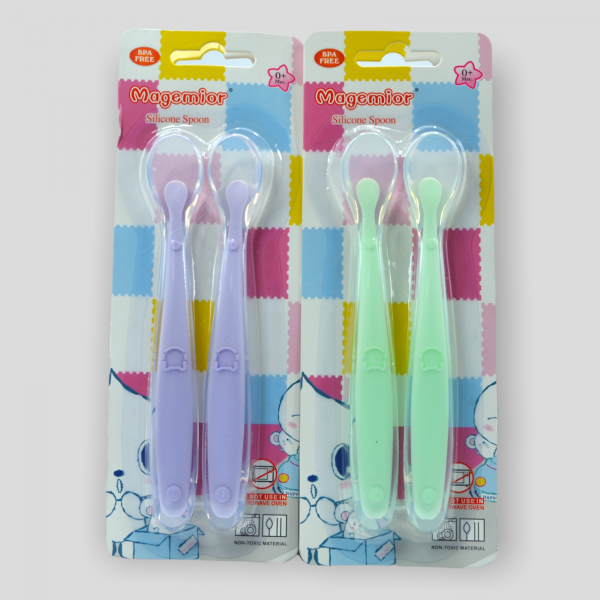 Cucharas Silicona Colores Pastel - Imagen 6