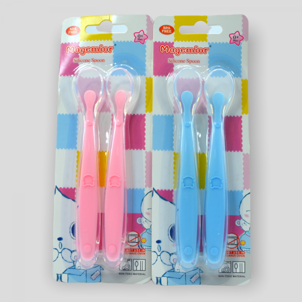 Cucharas Silicona Colores Pastel - Imagen 7