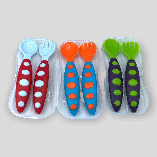 Set Cubiertos Pepas y Colores
