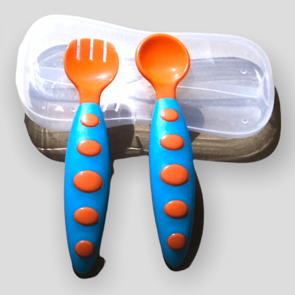 Set Cubiertos Pepas y Colores - Imagen 3