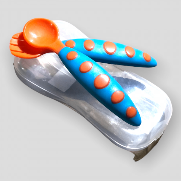 Set Cubiertos Pepas y Colores - Imagen 2