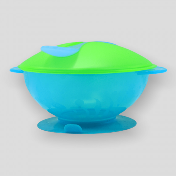 Portacomida Plástico con Cuchara y Base de Chupa - Imagen 3
