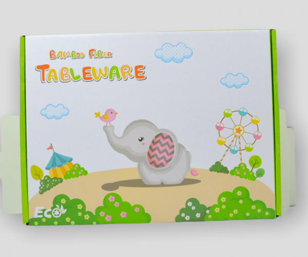 Vajilla en Bamboo Elefante - Imagen 5