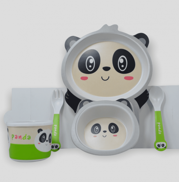 Vajilla en Bamboo Panda