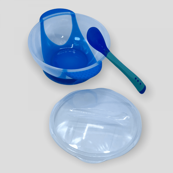 Vajilla Plástica con Cuchara y Base de Chupa Tapa Transparente - Imagen 9