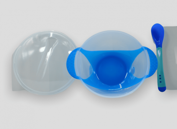 Vajilla Plástica con Cuchara y Base de Chupa Tapa Transparente - Imagen 10