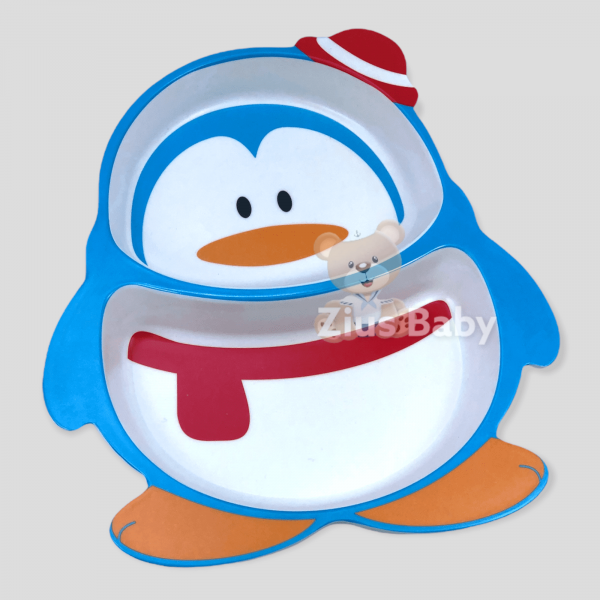 Vajilla en Bamboo Pingüino Azul - Imagen 2