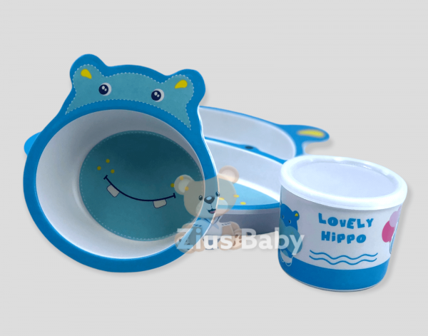 Vajilla en Bamboo Hippo